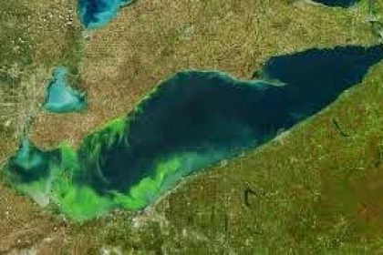 Lake Erie Algal Blooms from Space