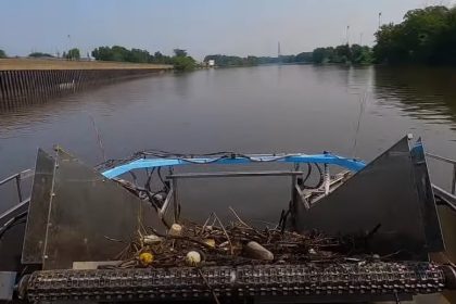 TH-34 Debris Skimmer on the Passaic River in New Jersey