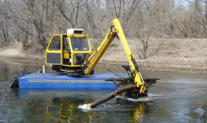 Aquatic Amphibious Excavator